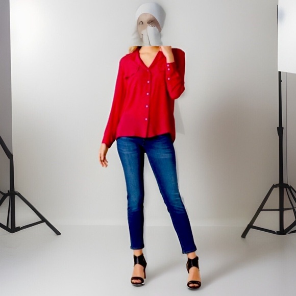 7 For All Mankind Denim - 7 For All Mankind Roxanne Crop Jeans